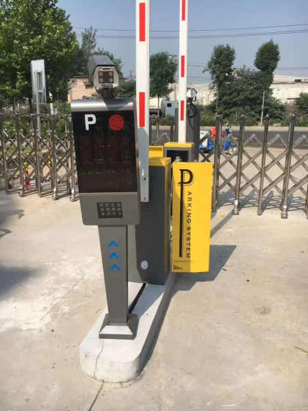 阳谷小区停车场车牌识别收费方案，济南冠宇智能科技提供